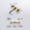 Classic Cross Handles Bathroom Sink Faucet | Elevate Bathroom Style